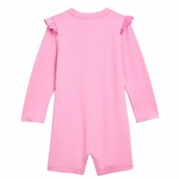 🛑 2 / $40 Sale!Tommy Bahama Infant 2-piece Swim Set UPF50+ / Pink Flamingo NWT - Picture 3 of 9